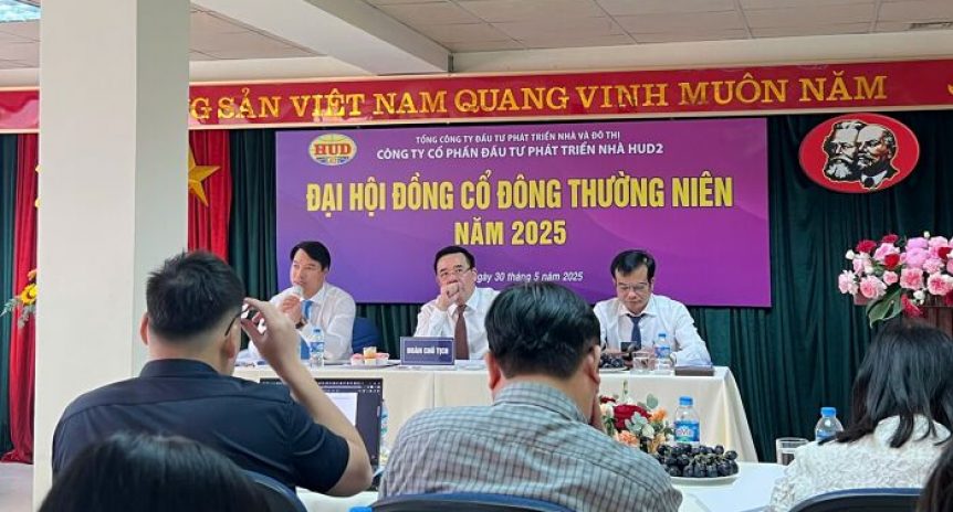 Công ty HUD2 tổ chức thành công ĐHĐCĐ thường niên năm 2025